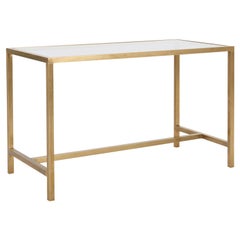 Midcentury Brass Desk