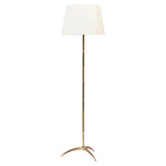 Midcentury Brass Floor Lamp