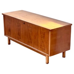 A mid century cedar wood blanket chest by Lane, circa 1960