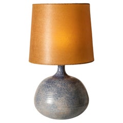 A mid-century ceramic glazed lamp by Jean Pierre Gasnier