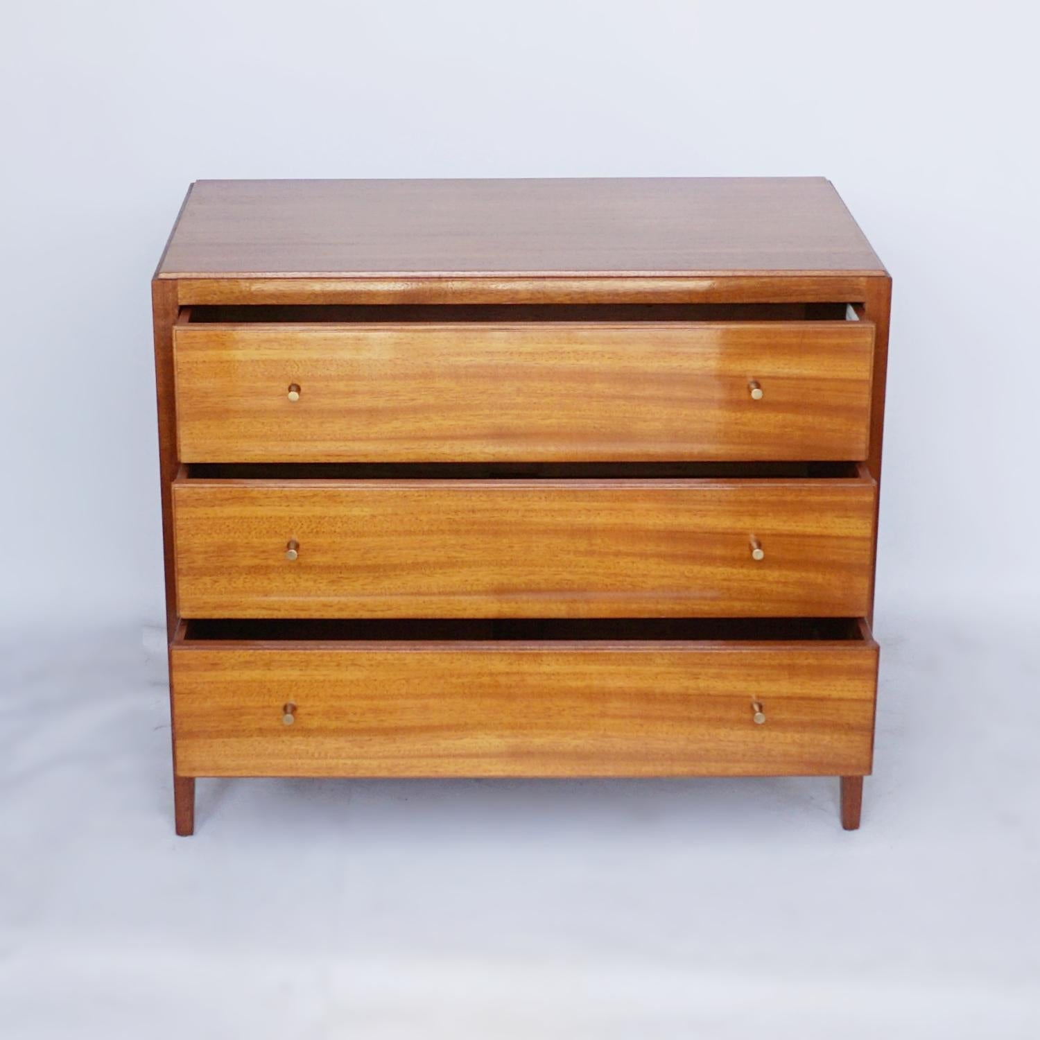 Mid-Century Modern Mid-Century Chest of Three Drawers by Ward & Austin for Loughborough Furniture