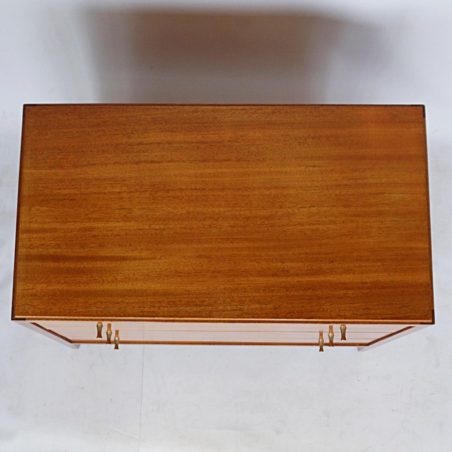 English Mid-Century Chest of Three Drawers by Ward & Austin for Loughborough Furniture