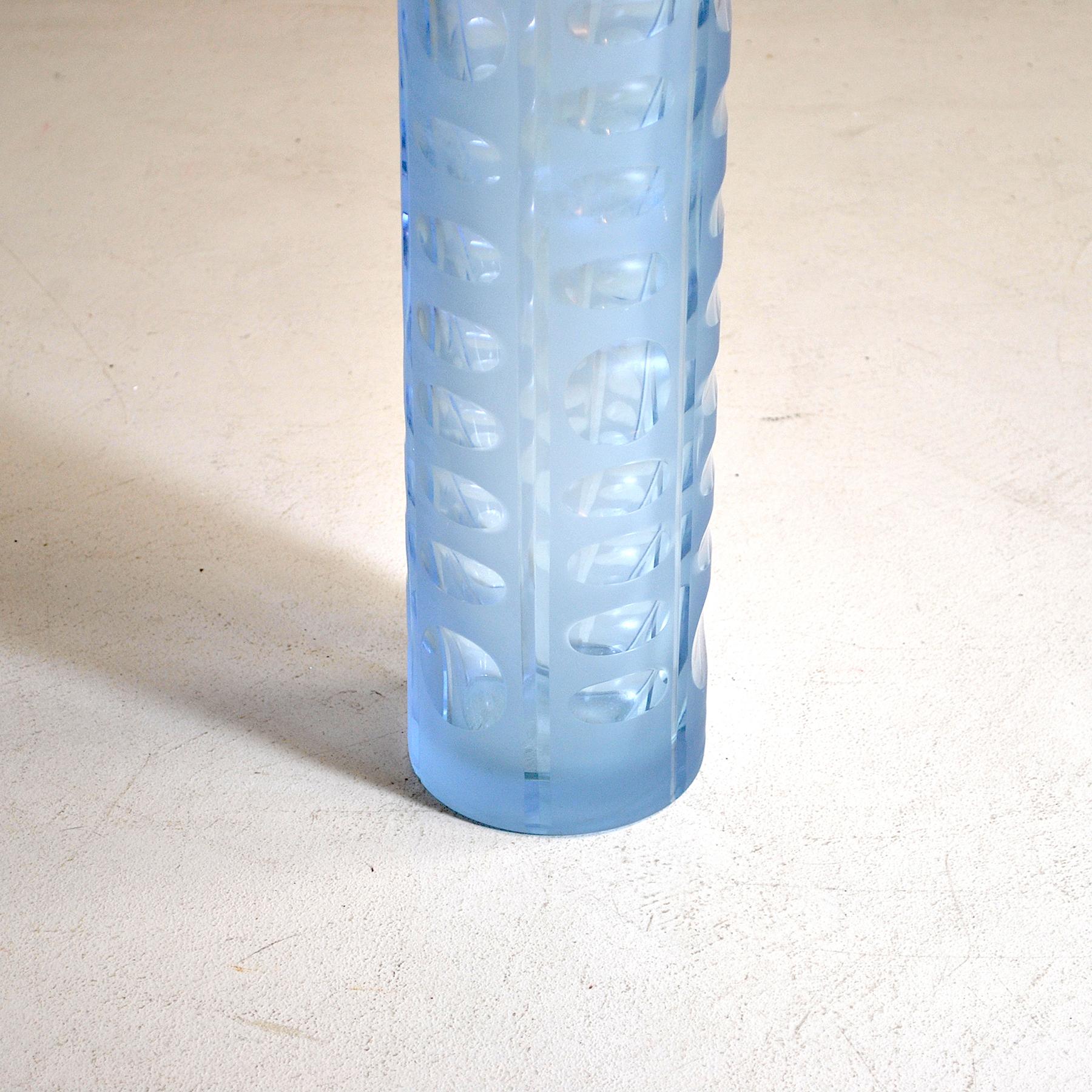 Mid-Century Modern Midcentury Cylindrical Vase, Late 1960s For Sale