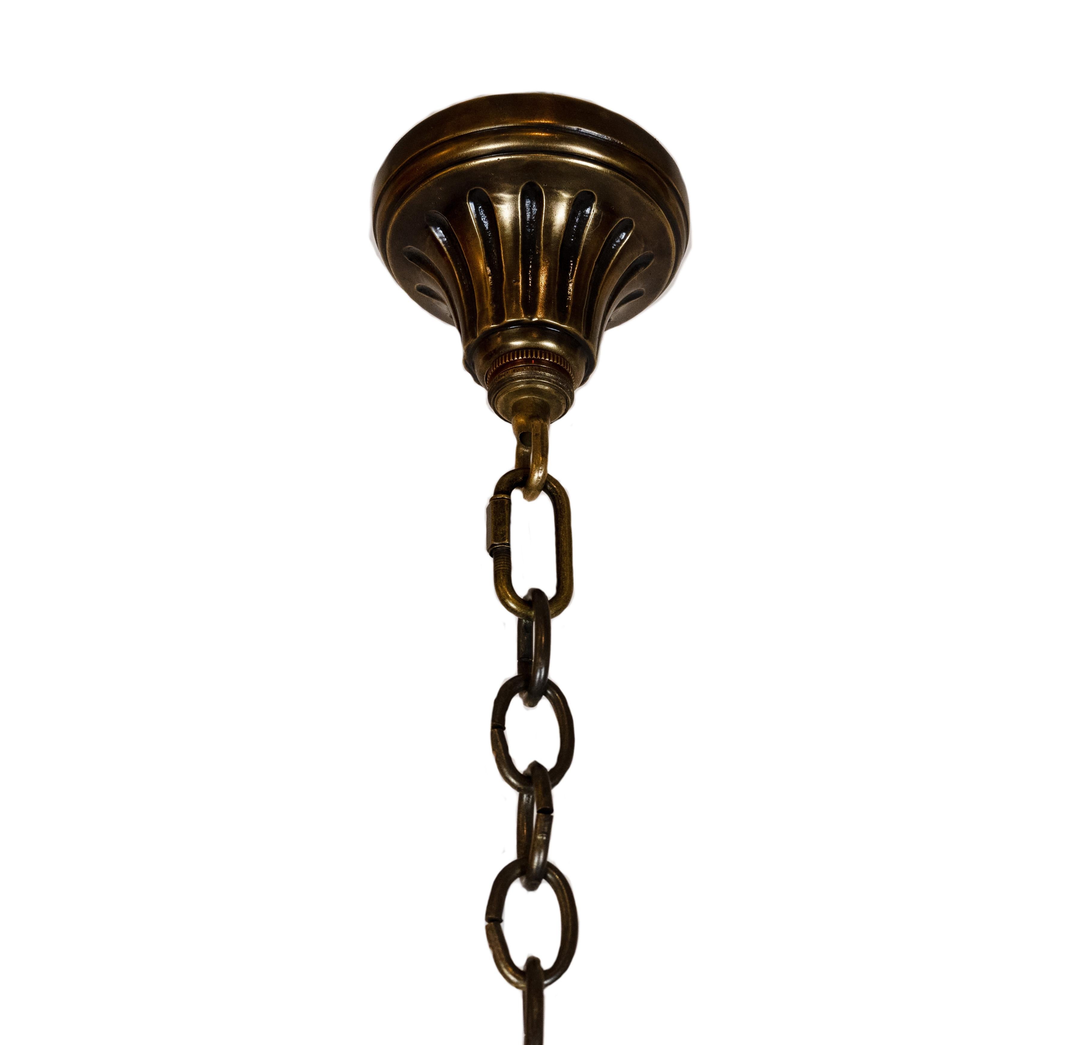 A Mid-Century Domed Pendant Light In condizioni ottime in vendita a New York, NY