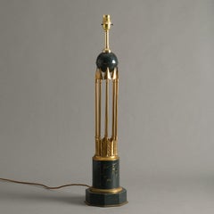 Midcentury Empire Style Arrow Lamp Base