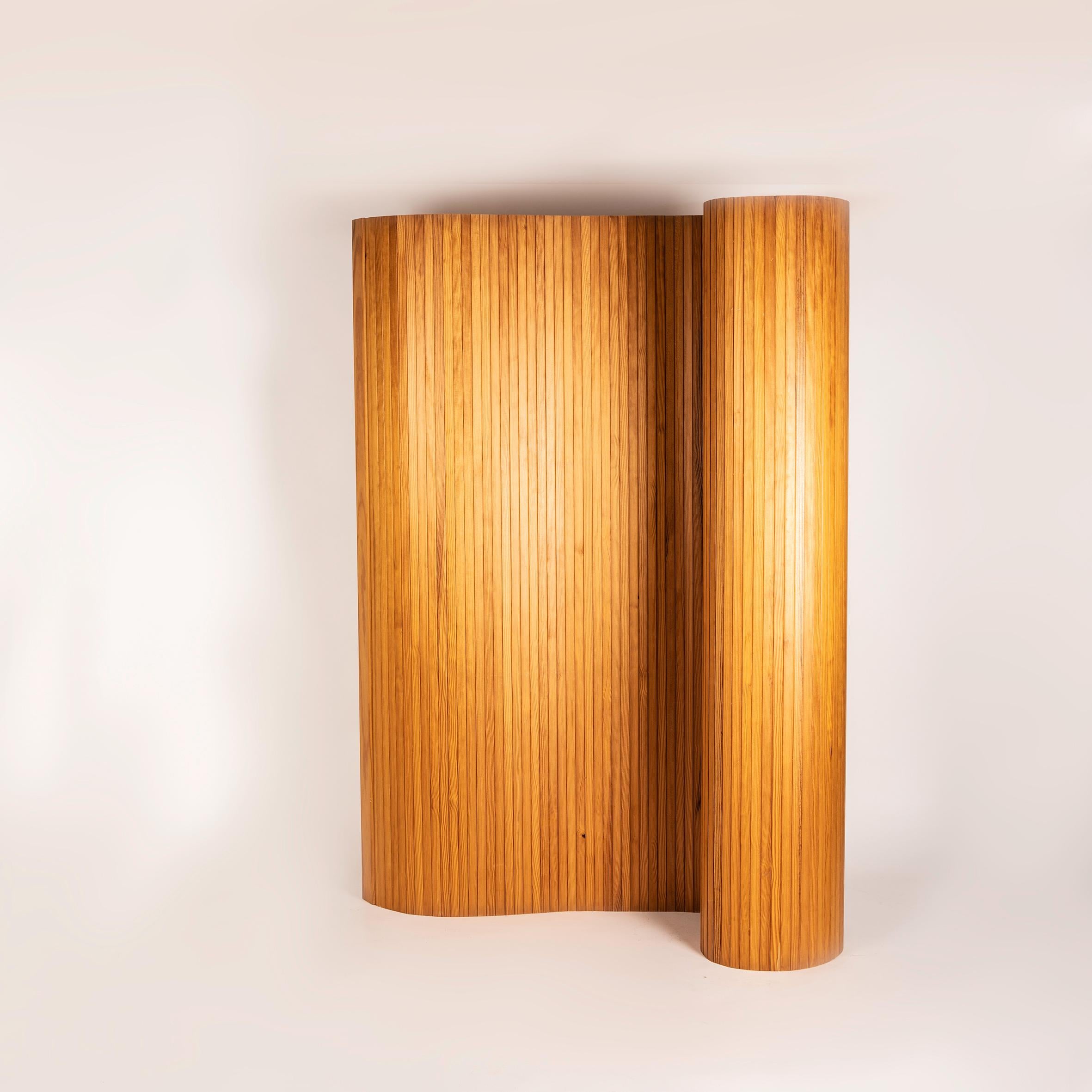 European A Mid-century folding Screen in the style of Alvar Aalto  For Sale