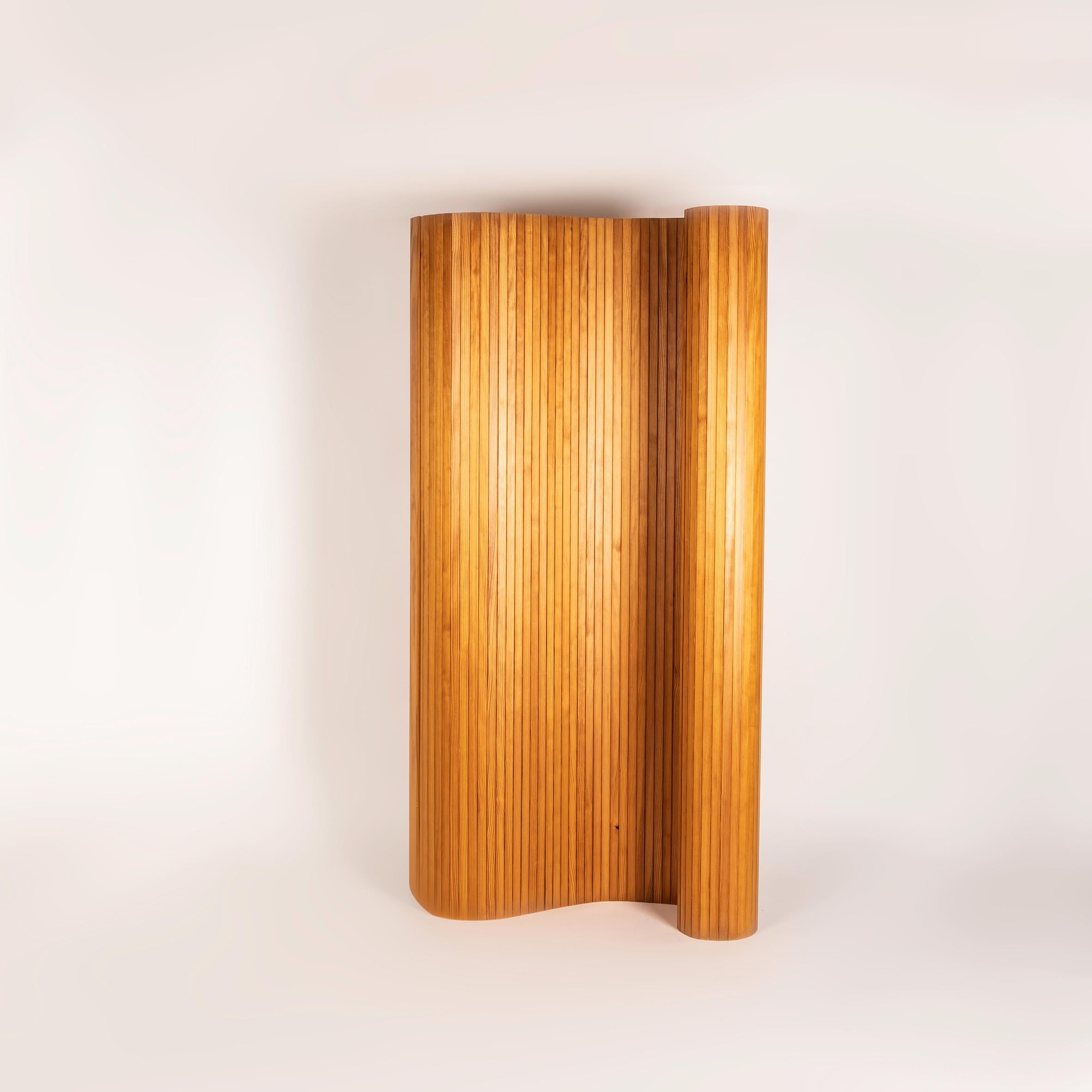 Mid-20th Century A Mid-century folding Screen in the style of Alvar Aalto  For Sale