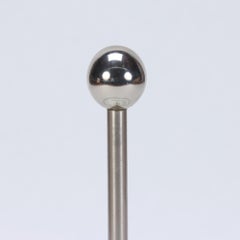 Mid Century Italian Small Glass Top Table, circa 1950