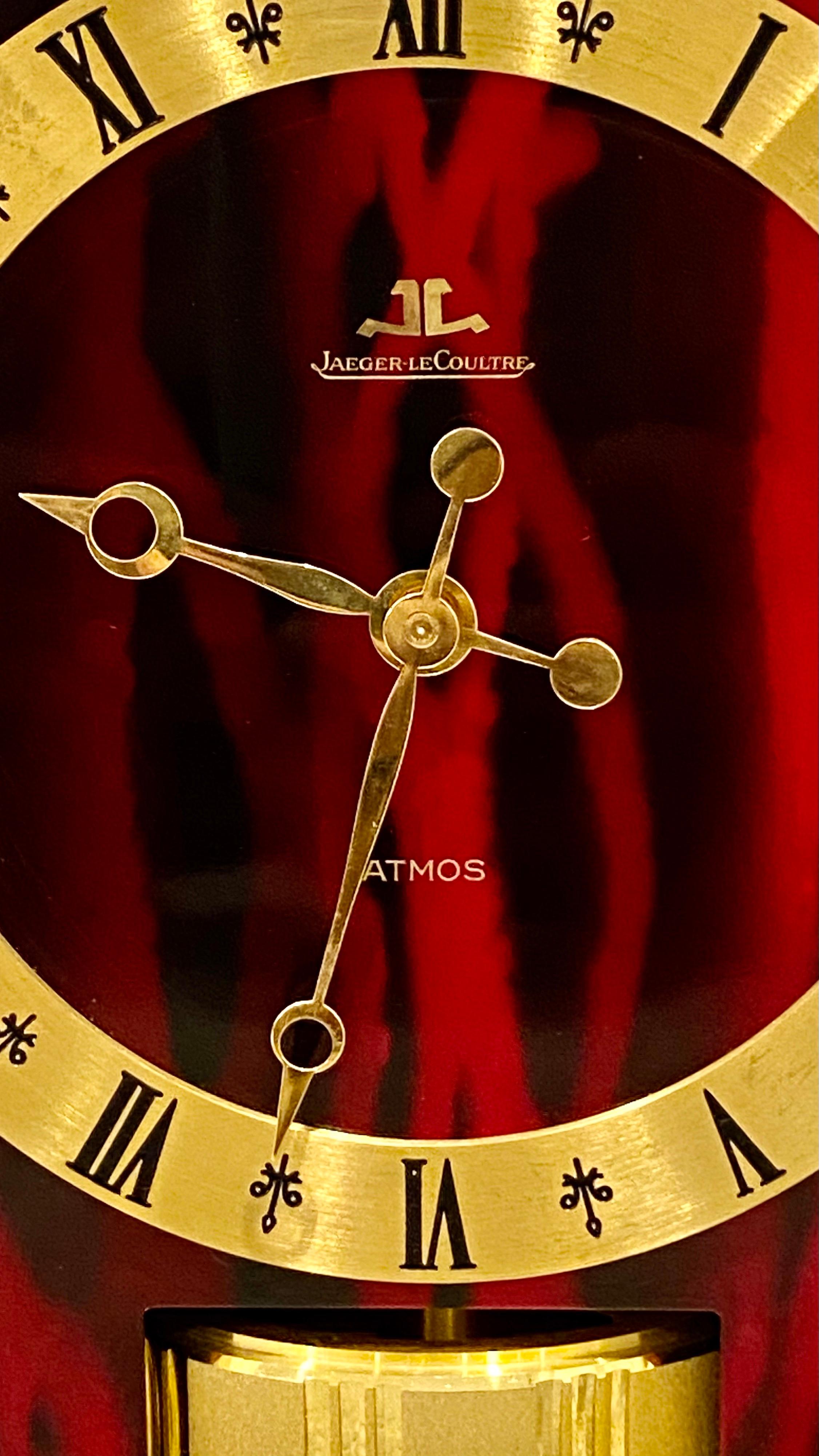 Mid-Century Modern Horloge Atmos Jaeger-LeCoultre du milieu du siècle dernier en vente