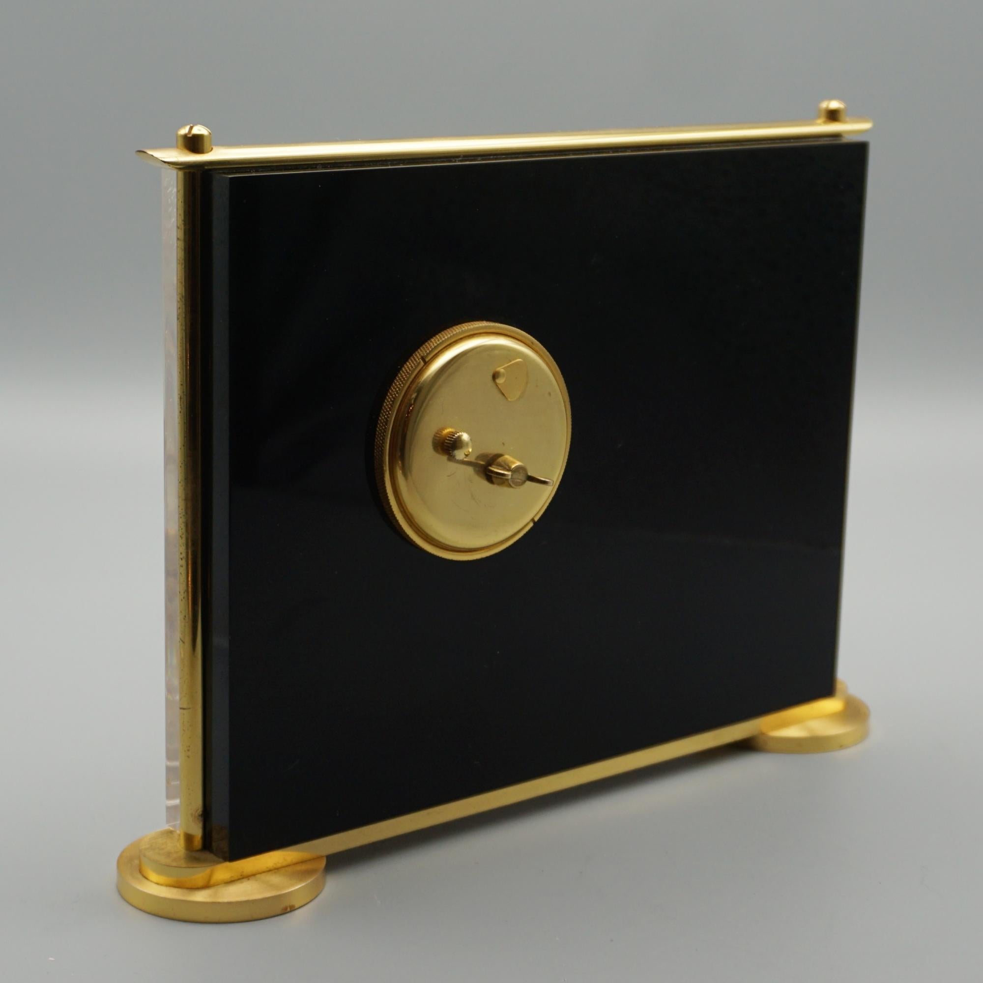 A Mid-Century 'Marina' Jaeger-LeCoultre mantel clock 3