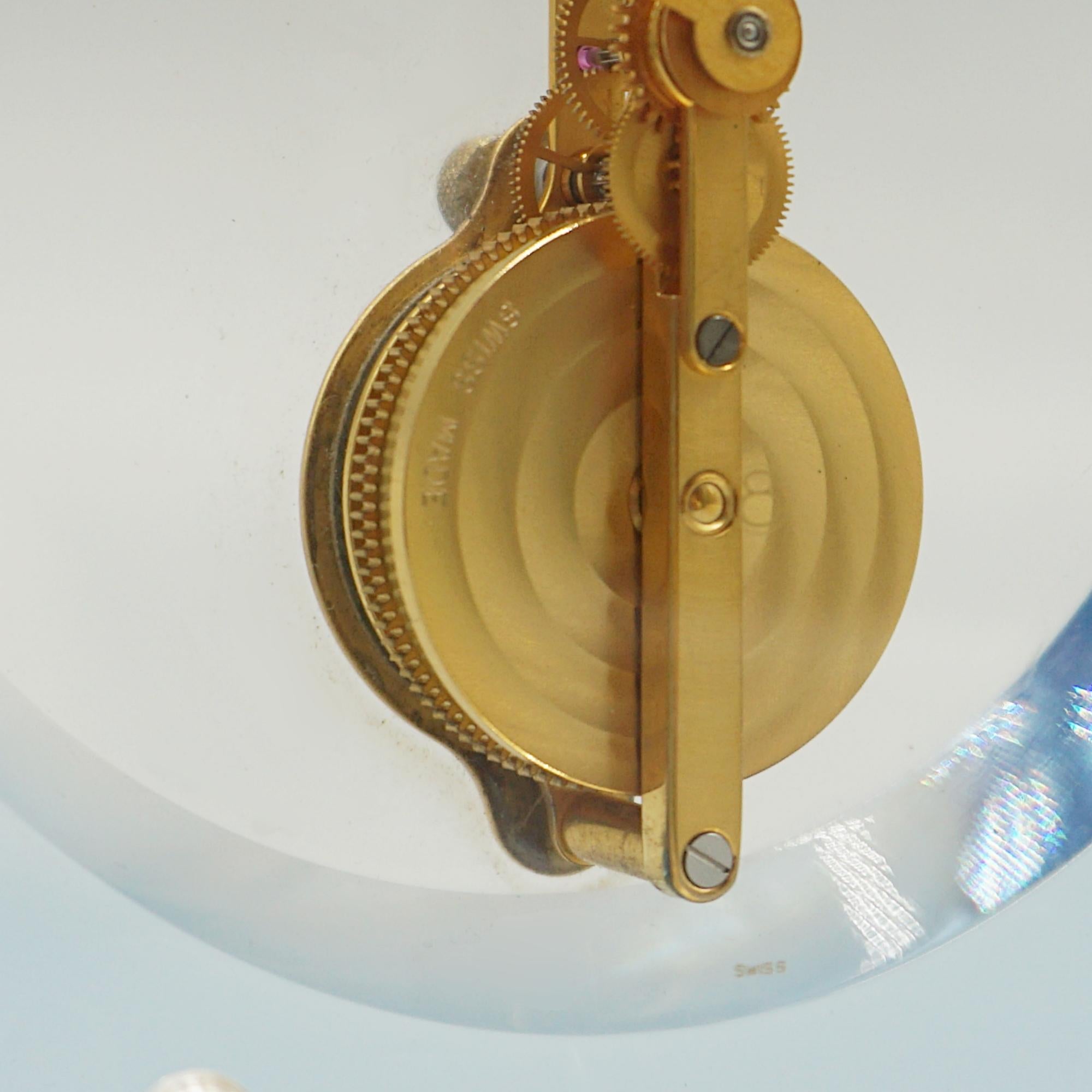 A Mid-Century Jaeger LeCoultre 'Marina' Mantel Clock Circa 1960 4