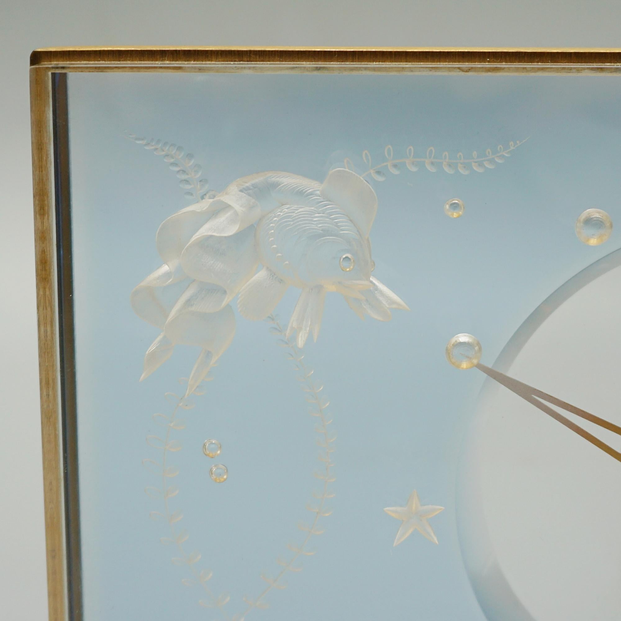 A Mid-Century Jaeger LeCoultre 'Marina' Mantel Clock Circa 1960 8