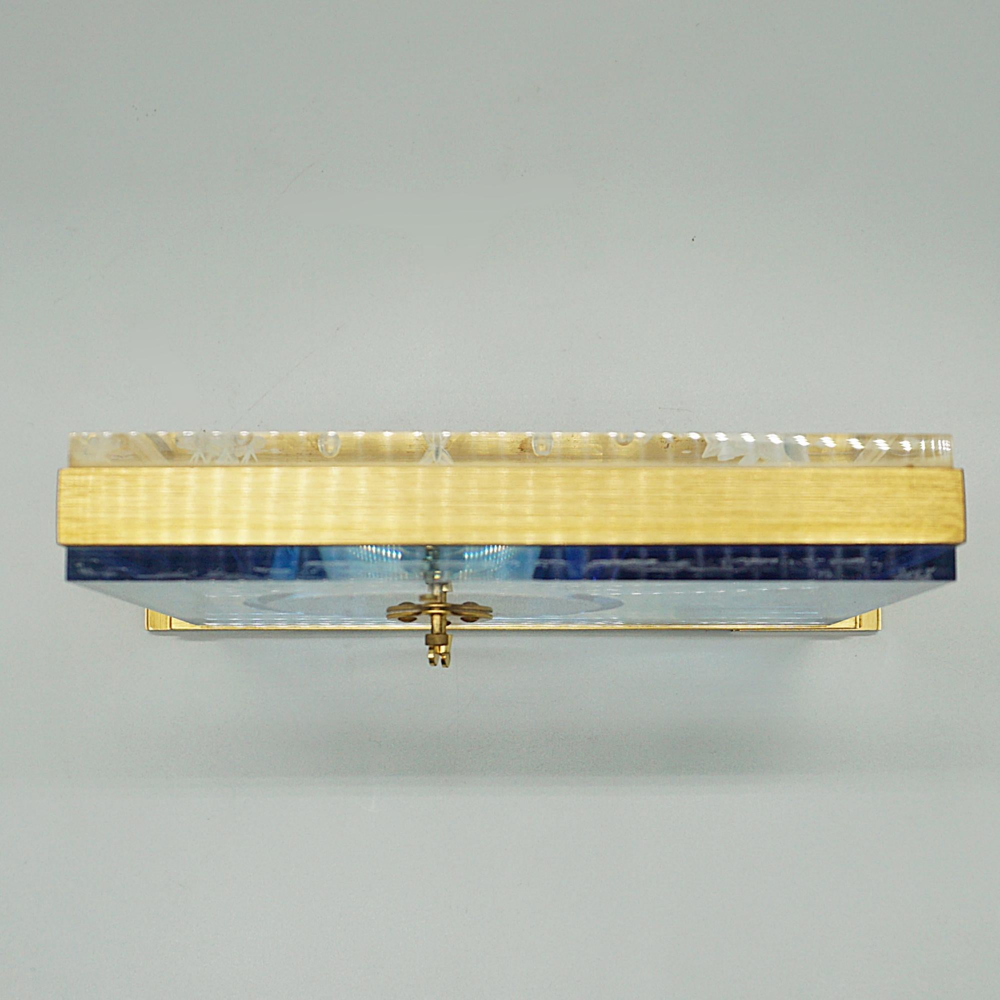 A Mid-Century Jaeger LeCoultre 'Marina' Mantel Clock Circa 1960 9