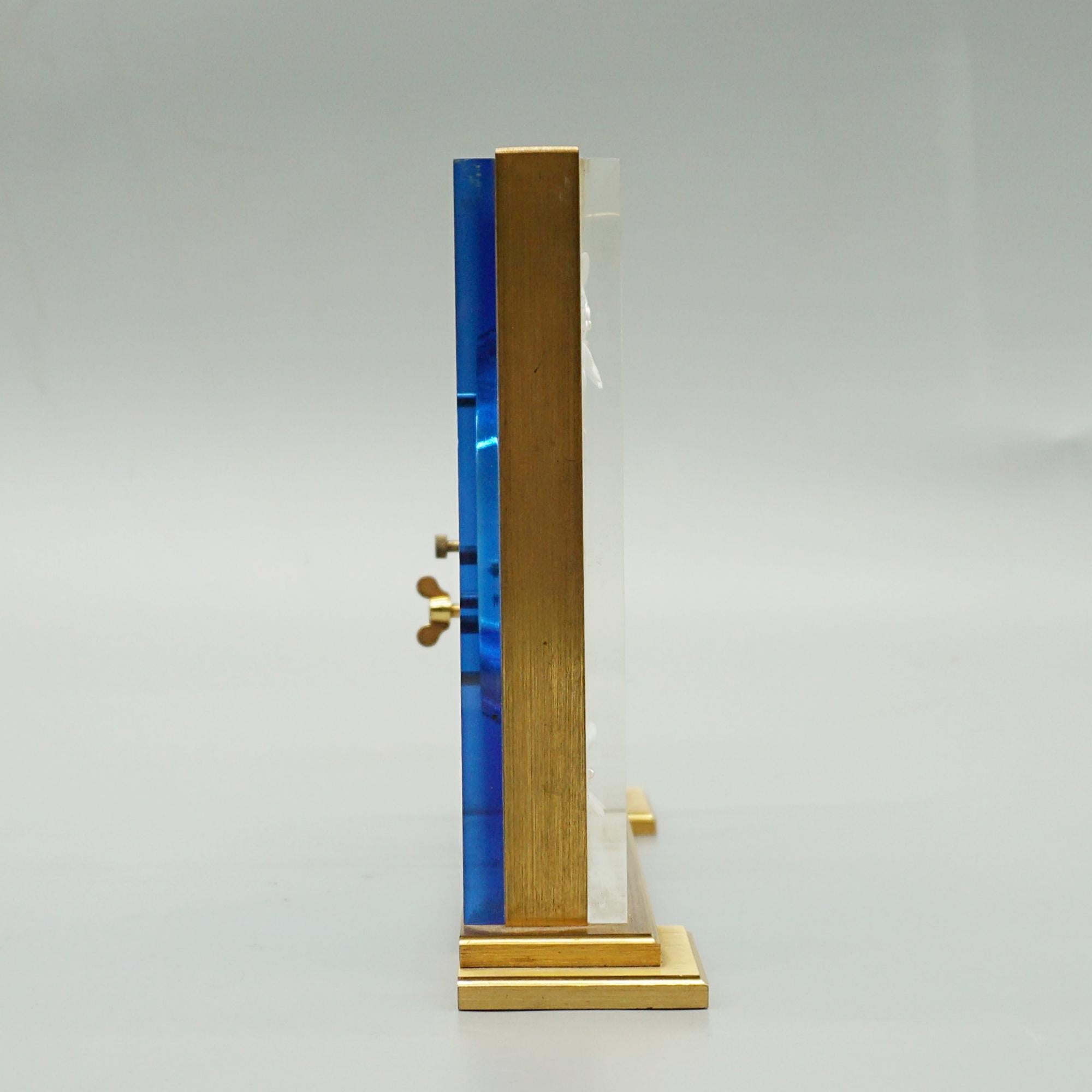 A Mid-Century Jaeger LeCoultre 'Marina' Mantel Clock Circa 1960 2