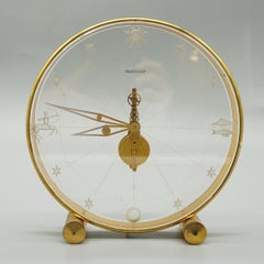 A Mid-Century Jaeger LeCoultre Zodiac Mantel Clock Circa 1960