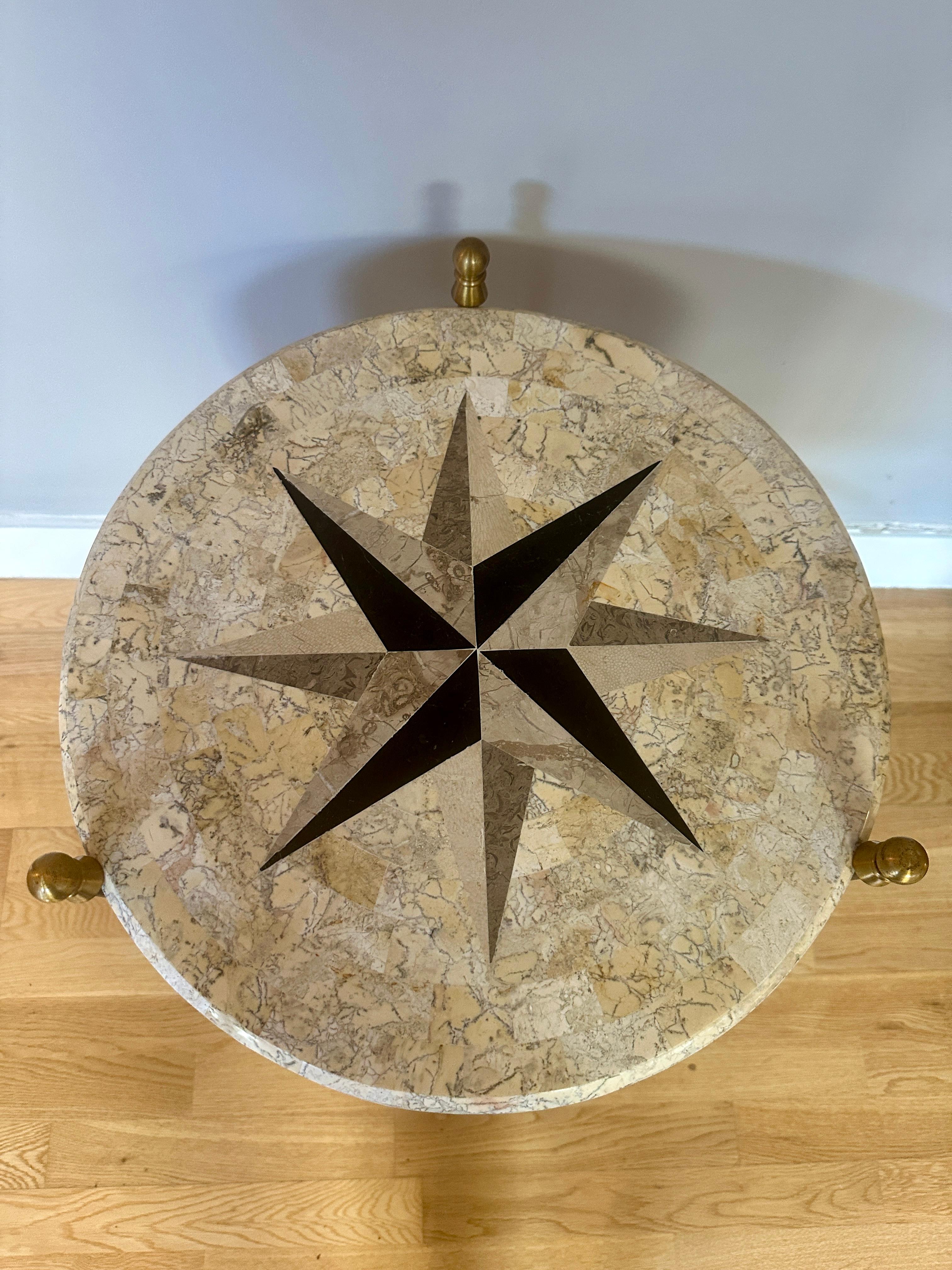 Una marquetería de mármol de mediados de siglo  Mesa armilar en Bueno estado para la venta en London, GB