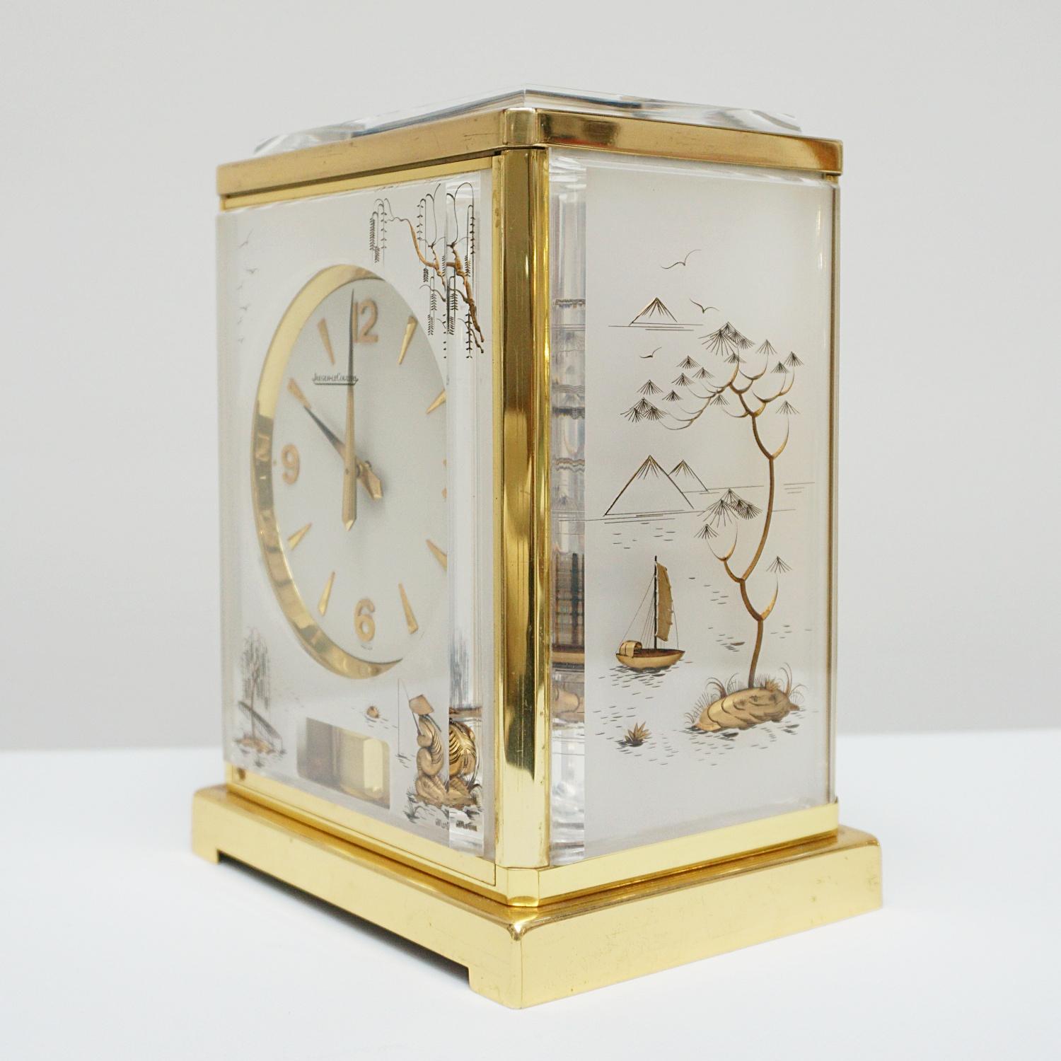 Midcentury Marina Atmos Clock by Jaeger-LeCoultre 4