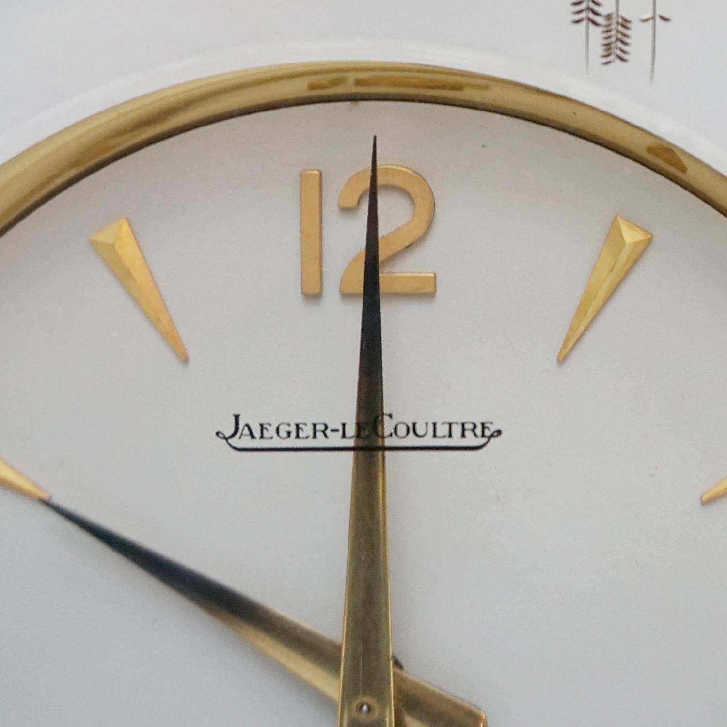 Midcentury Marina Atmos Clock by Jaeger-LeCoultre 12