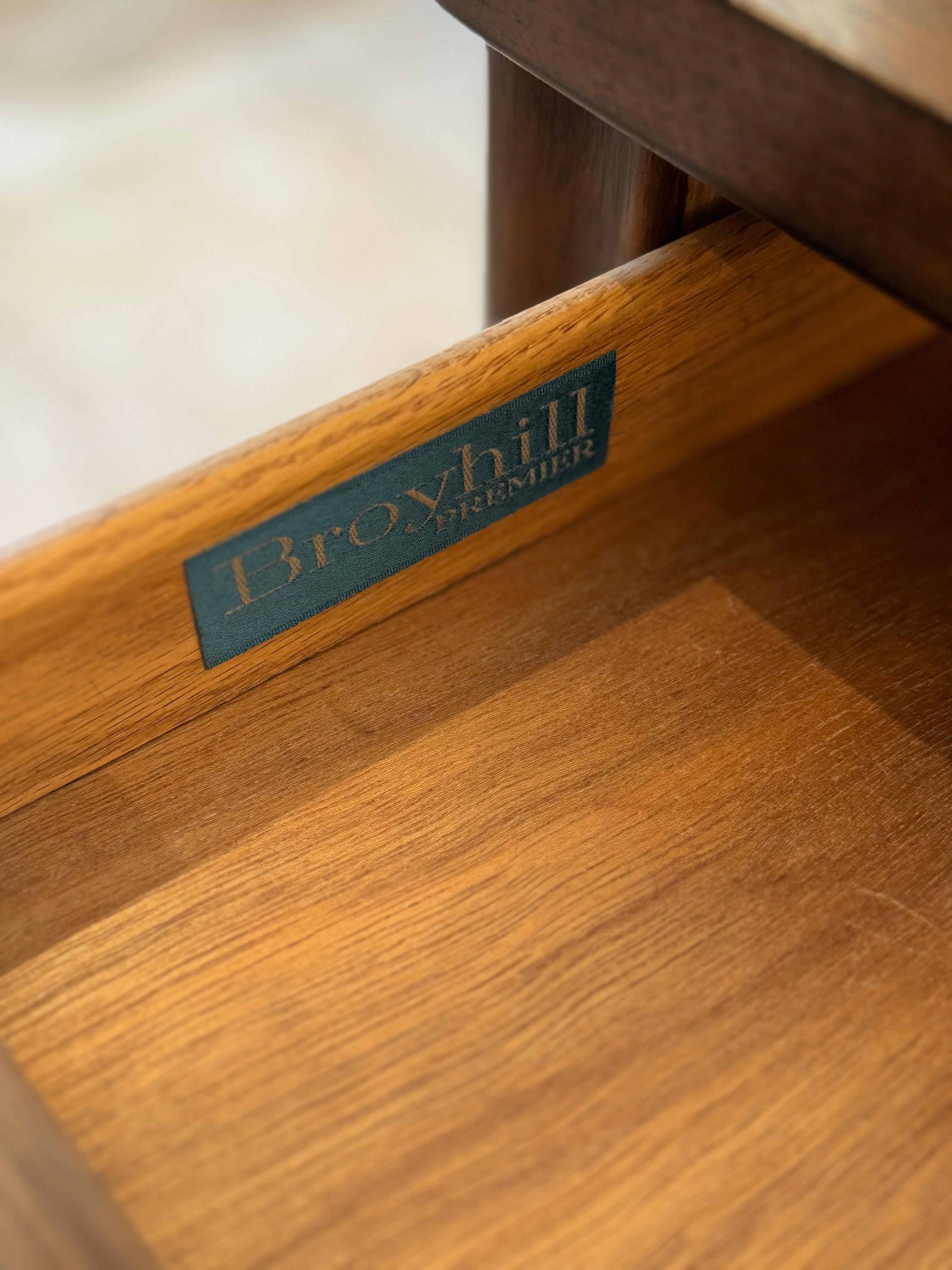 Mid-20th Century A mid century modern American icon, the Saga desk by Broyhill