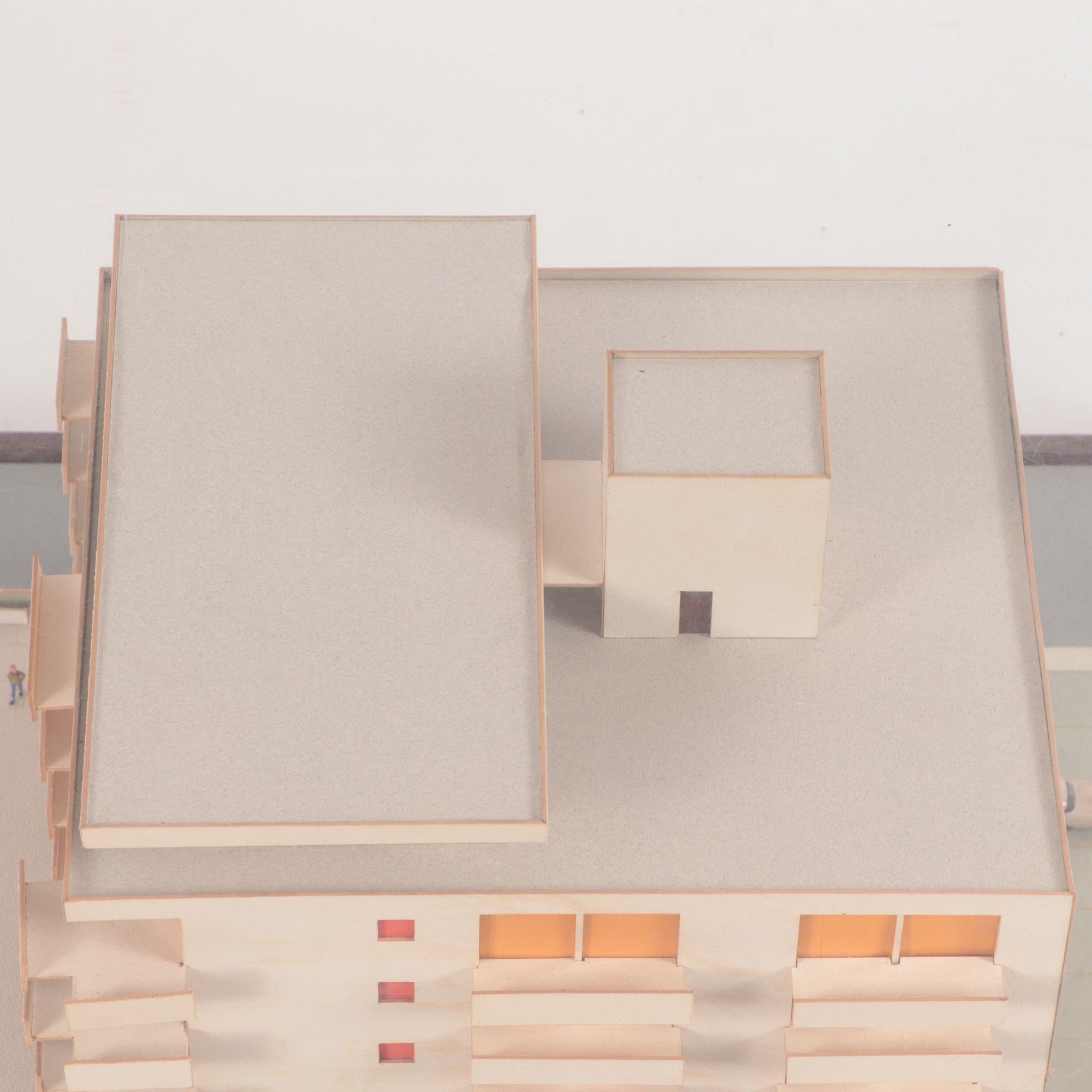 American Mid-Century Modern Architectural Model of an Atlantic City Hotel, circa 1960 For Sale