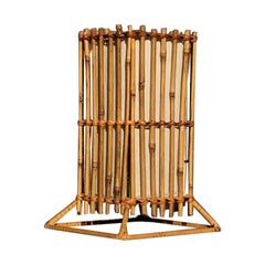 Retro A MID-CENTURY-MODERN Architectural TABLE LAMP, AUDOUX-MINNET style, France 1950