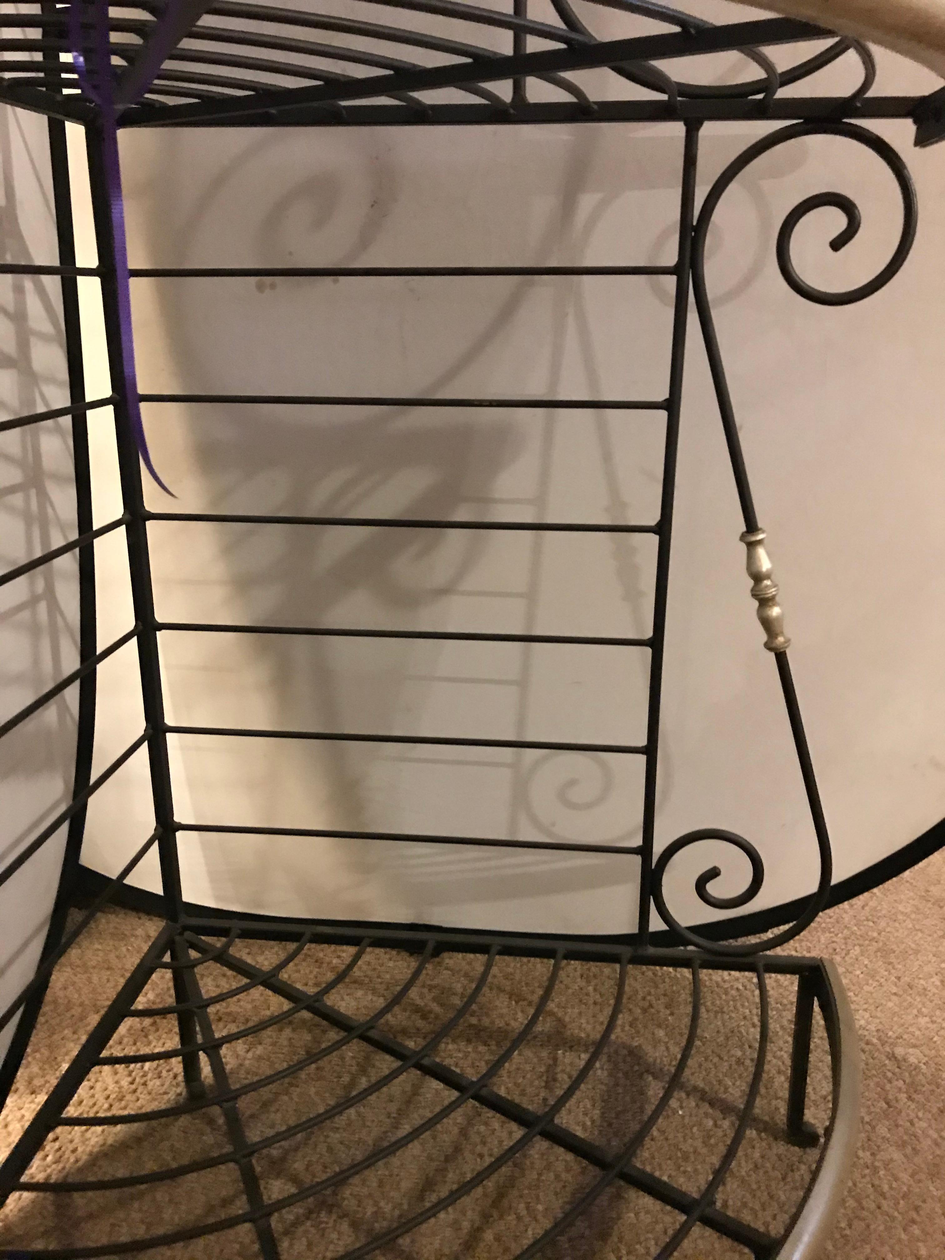 large corner bakers rack