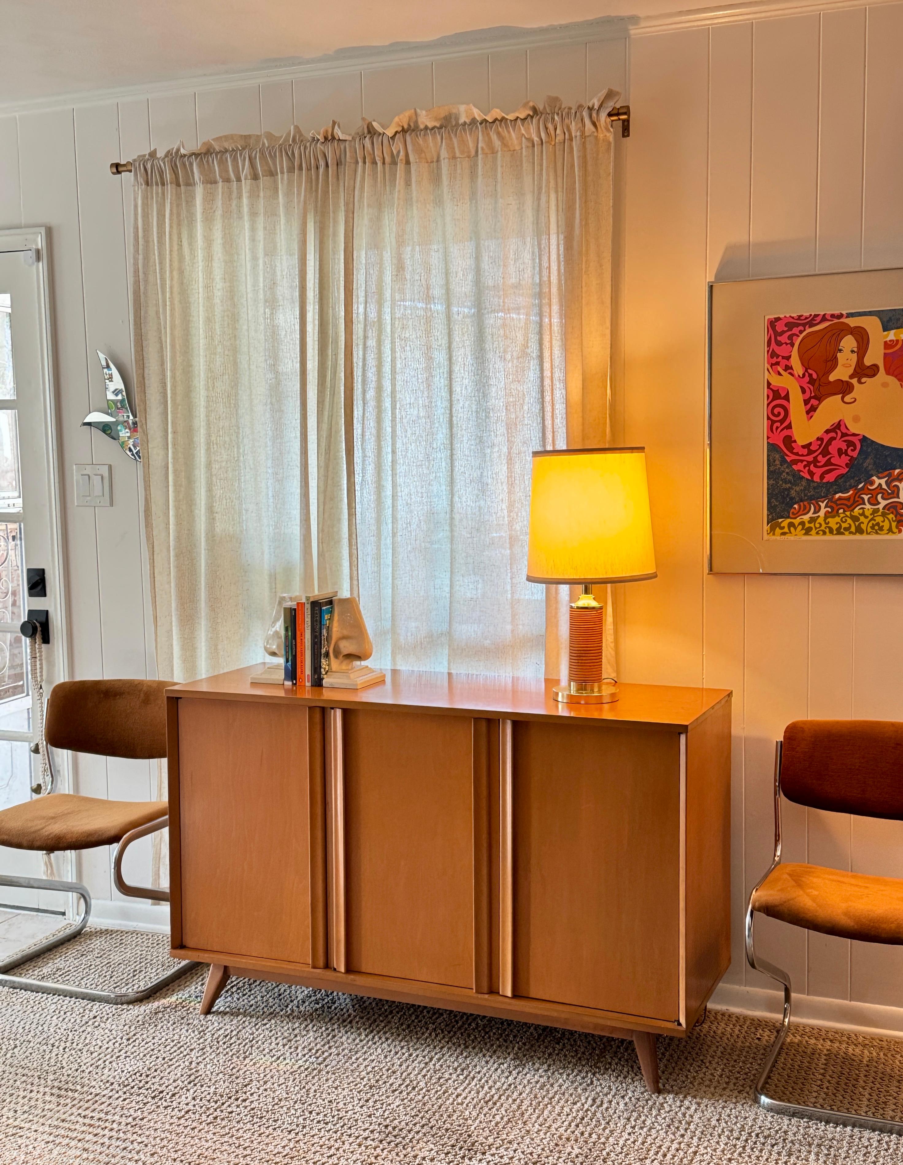A mid century modern buffet by Viko Baumritter of New York, circa 1960s For Sale 8