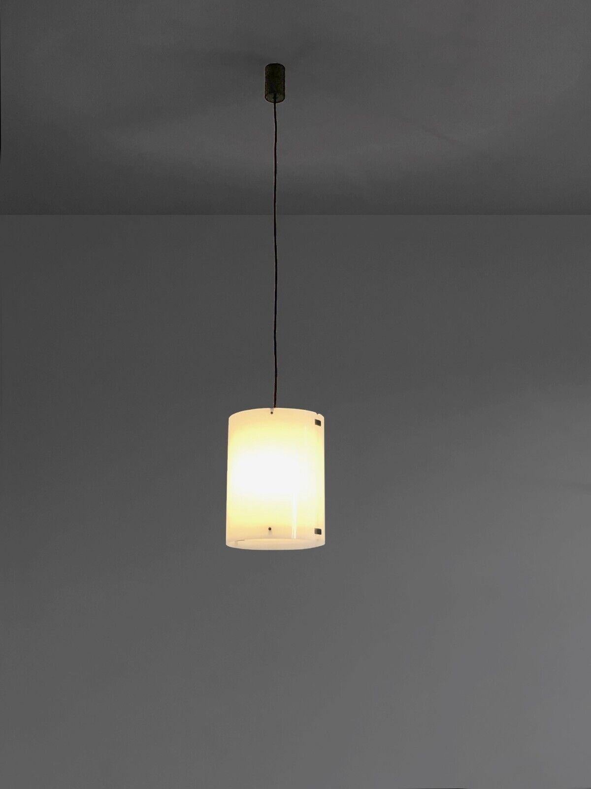 A MID-CENTURY-MODERN Ceiling Fixture LAMP by TITO AGNOLI & O-LUCE, Italy 1950 For Sale 5