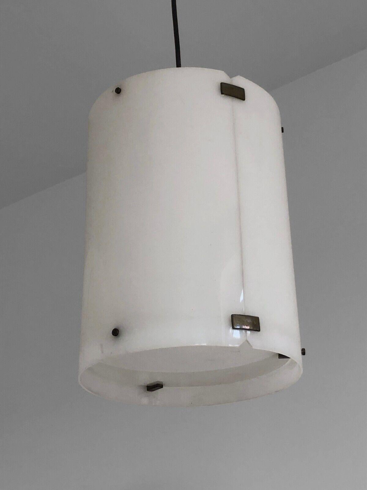 Deckenleuchte LAMP von TITO AGNOLI & O-LUCE, MID-CENTURY-MODERN, Italien 1950 (Messing) im Angebot