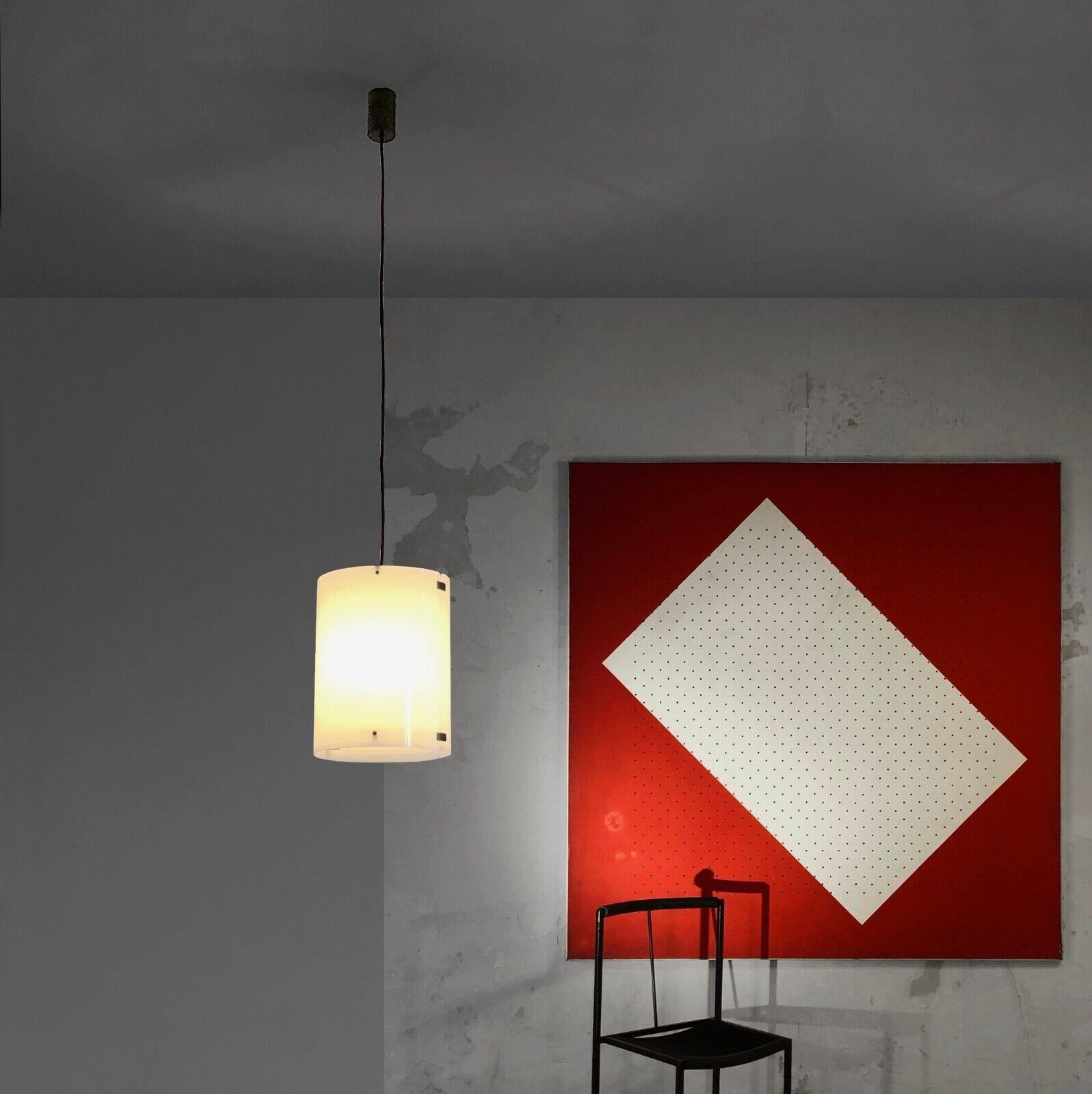 A MID-CENTURY-MODERN Ceiling Fixture LAMP by TITO AGNOLI & O-LUCE, Italy 1950 For Sale 1