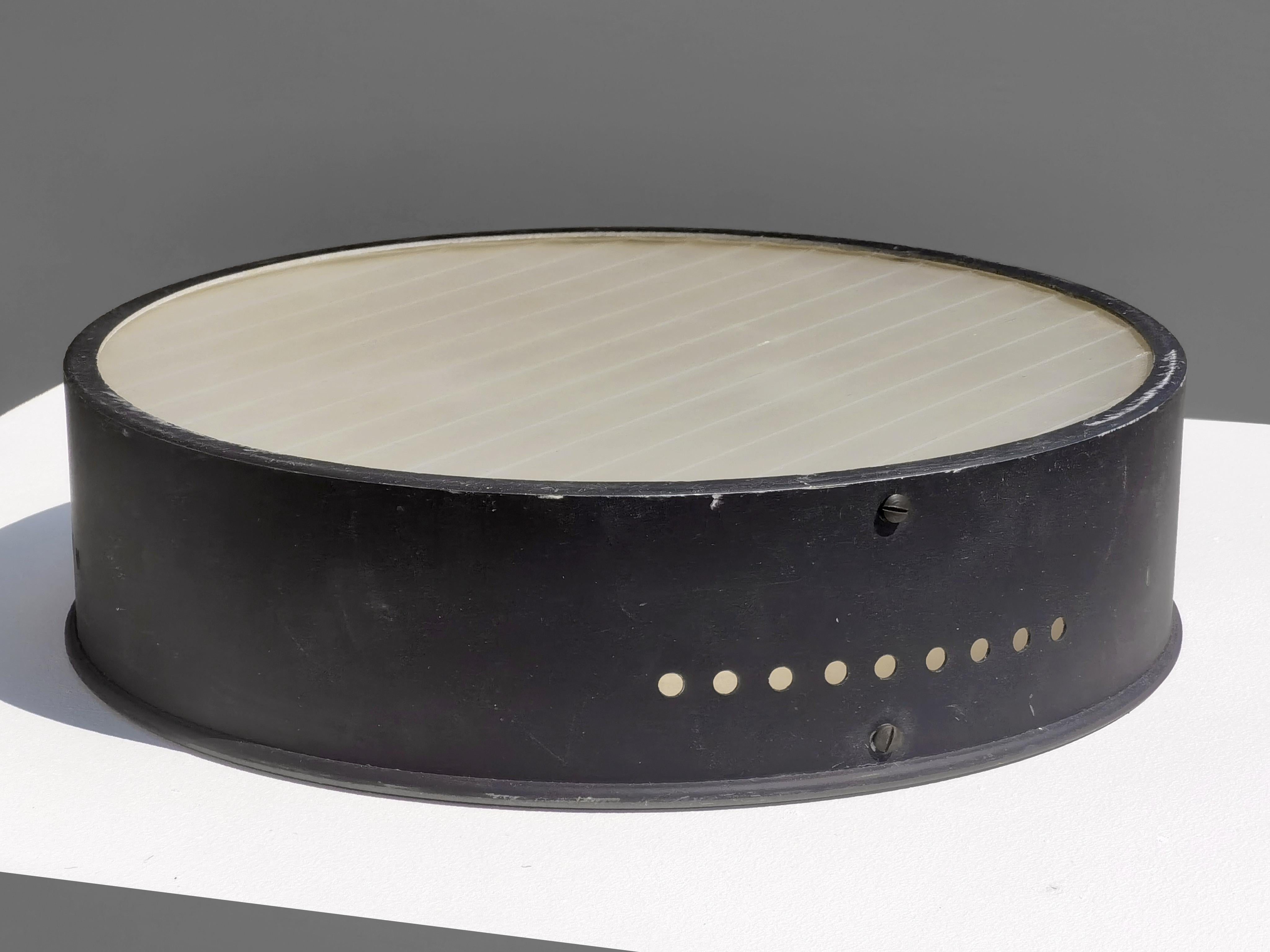 Mid-Century Modern A MID-CENTURY-MODERN Ceiling LAMP by JACQUES BINY ed. LUMINALITE France 1950 For Sale
