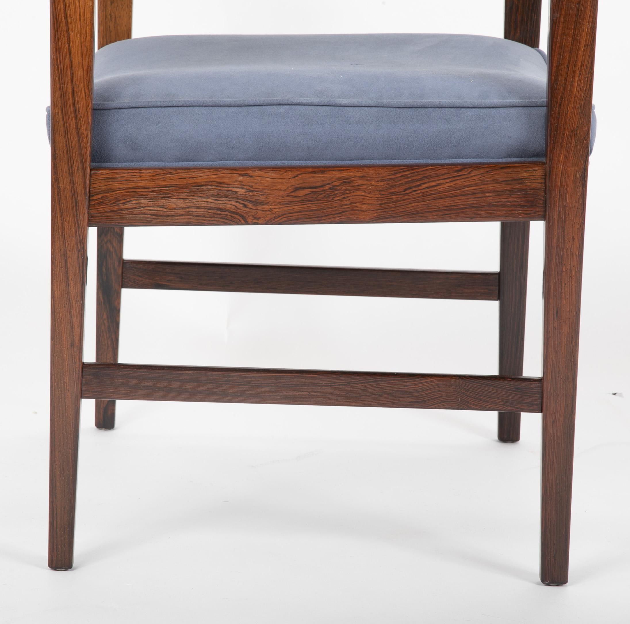 Mid-Century Modern Danish Rosewood Desk Chair 6