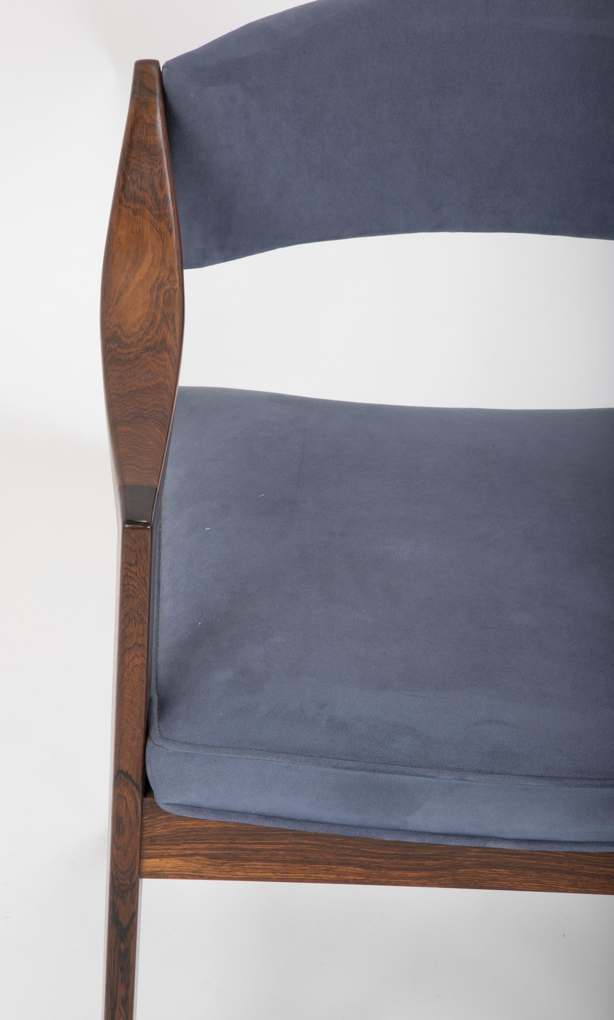 Mid-Century Modern Danish Rosewood Desk Chair 3