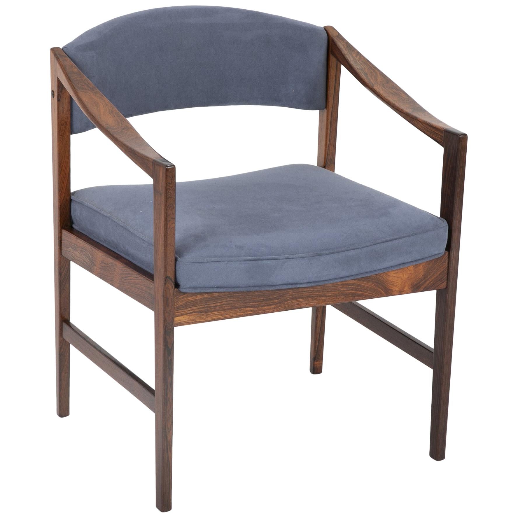 Mid-Century Modern Danish Rosewood Desk Chair