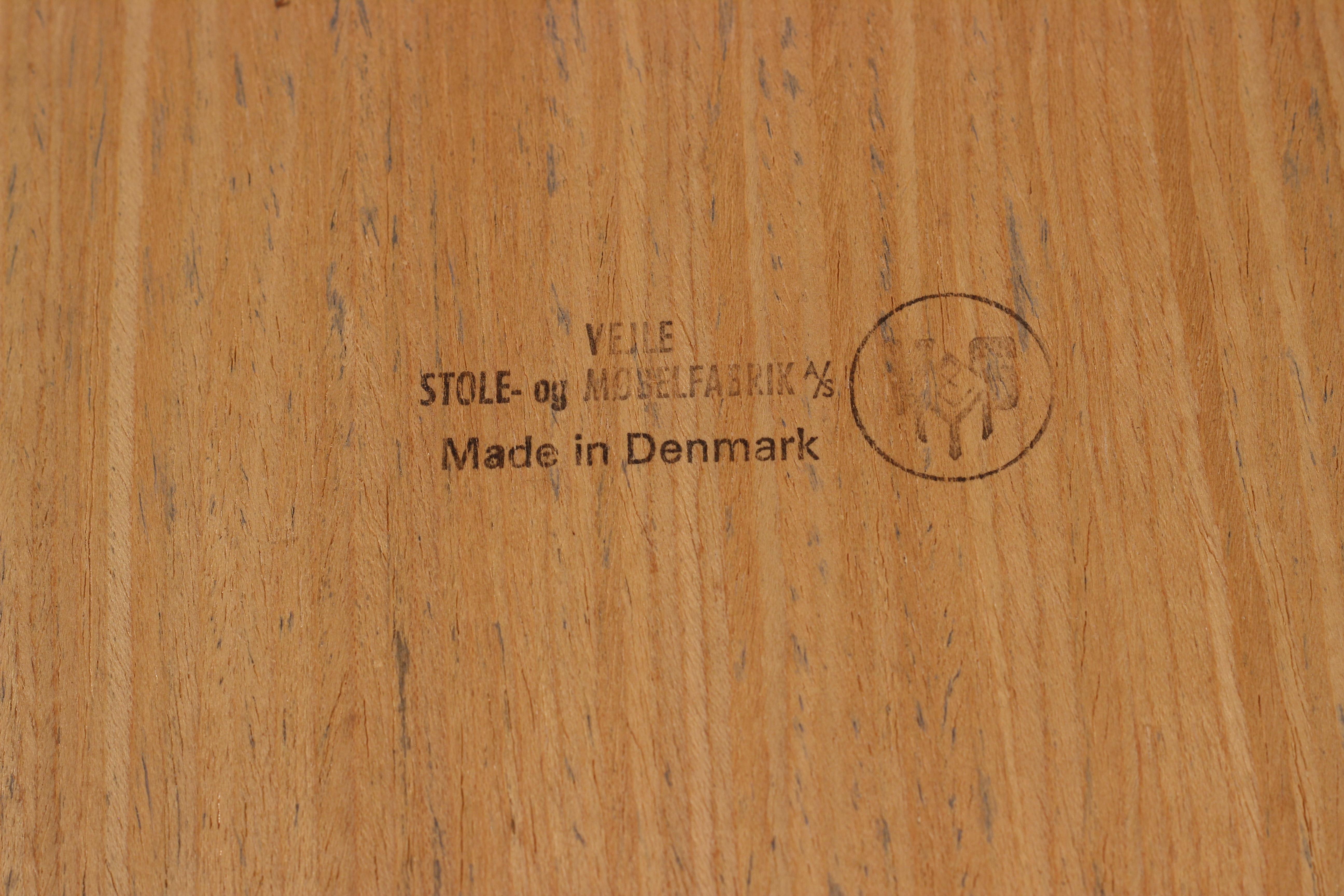 Scandinavian Modern Teak Coffee Table Designed by Henning Kjærnulf 8