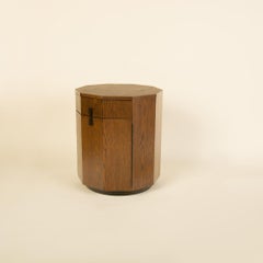 Midcentury Modern Decagon Cabinet by Harvey Prober, circa 1950