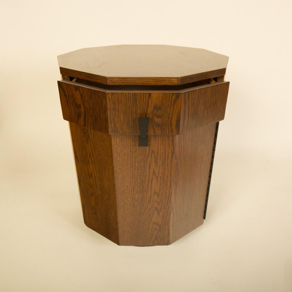 Midcentury Modern Decagon Cabinet by Harvey Prober, circa 1950 For Sale 1