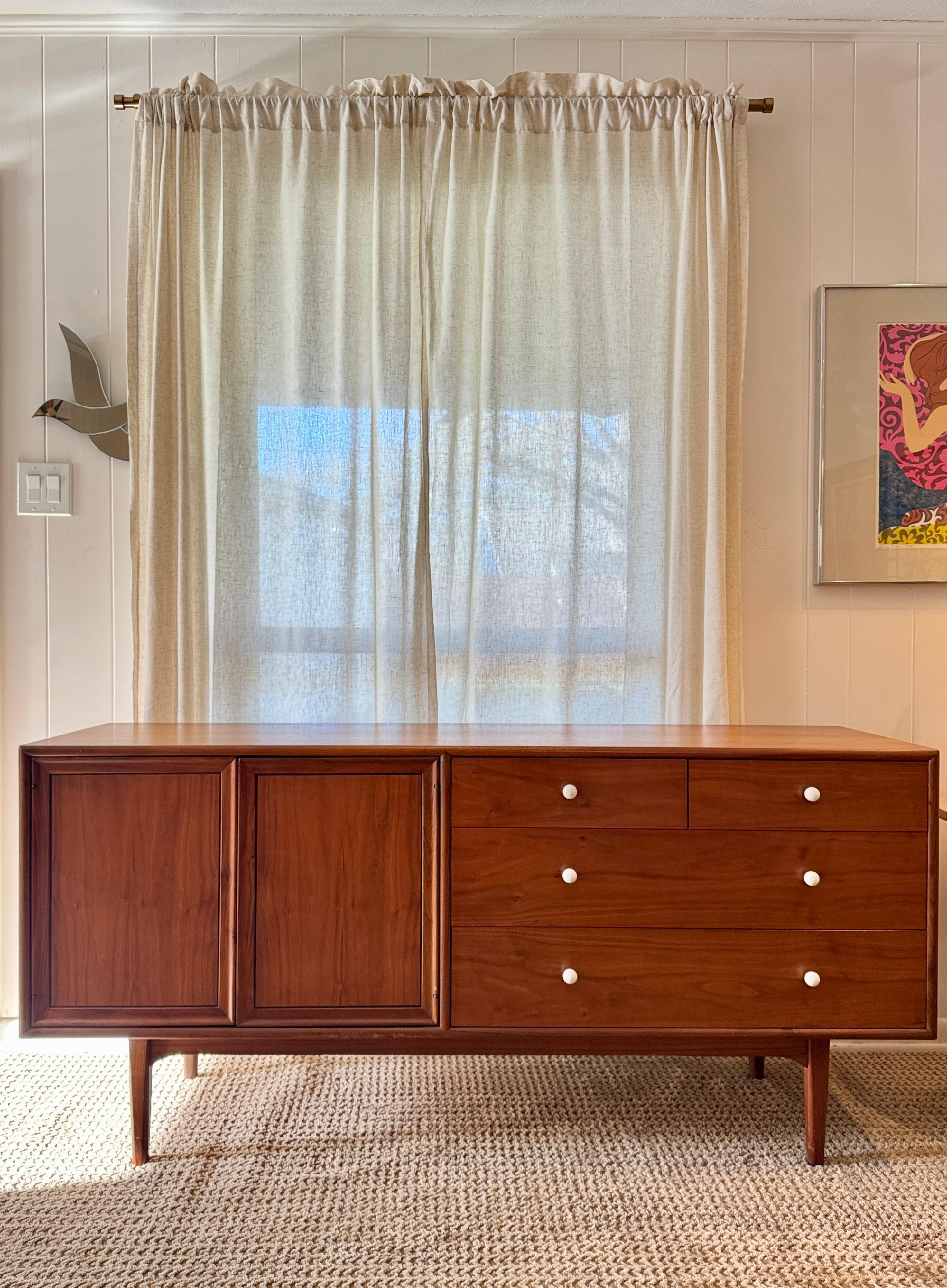 A mid century modern dresser by Kipp Stewart & Stewart MacDougall for the Drexel 10