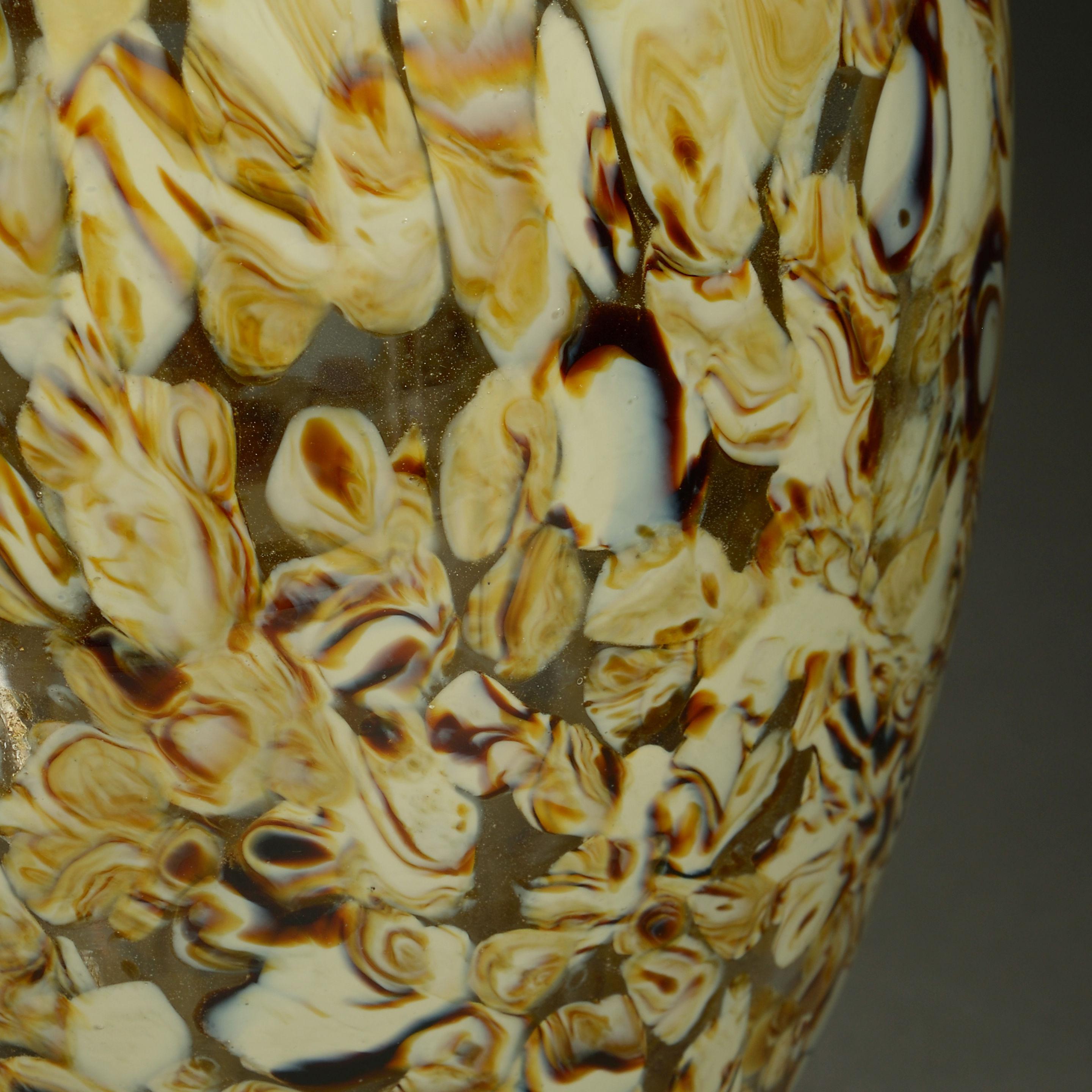 Mid-20th Century Mid-Century Modern Glass Vase Lamp
