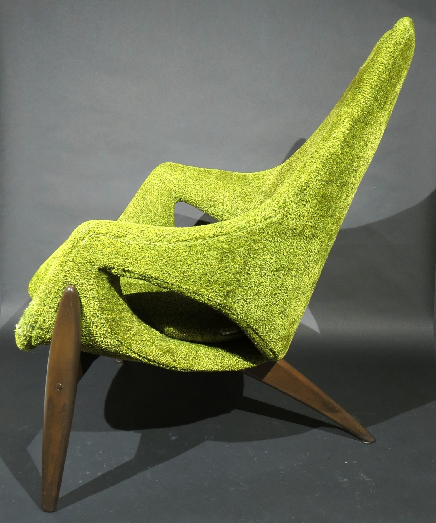 Ein moderner Loungesessel aus der Mitte des Jahrhunderts, entworfen von Luigi Tiengo für Cimon Ltd. (Moderne der Mitte des Jahrhunderts) im Angebot