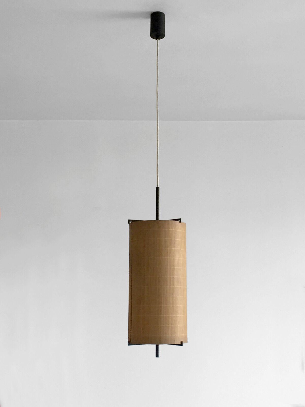 A MID-CENTURY-MODERN MODERNIST Ceiling Fixture LAMP by MAISON ARLUS, France 1950 In Good Condition For Sale In PARIS, FR