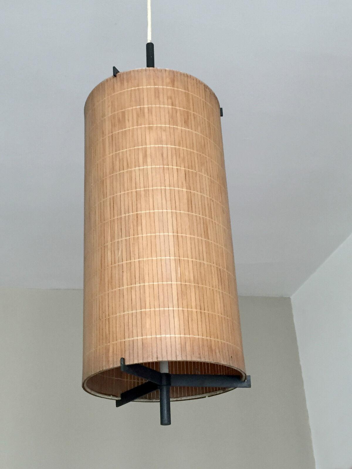 A MID-CENTURY-MODERN MODERNIST Ceiling Fixture LAMP by MAISON ARLUS, France 1950 For Sale 2