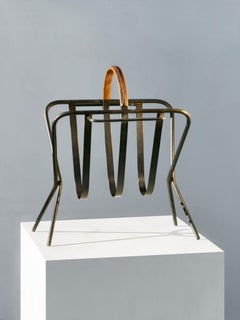 PORTE-VUES MODERNISTE DU MILIEU DU SIÈCLE par JACQUES Adnet, France 1950