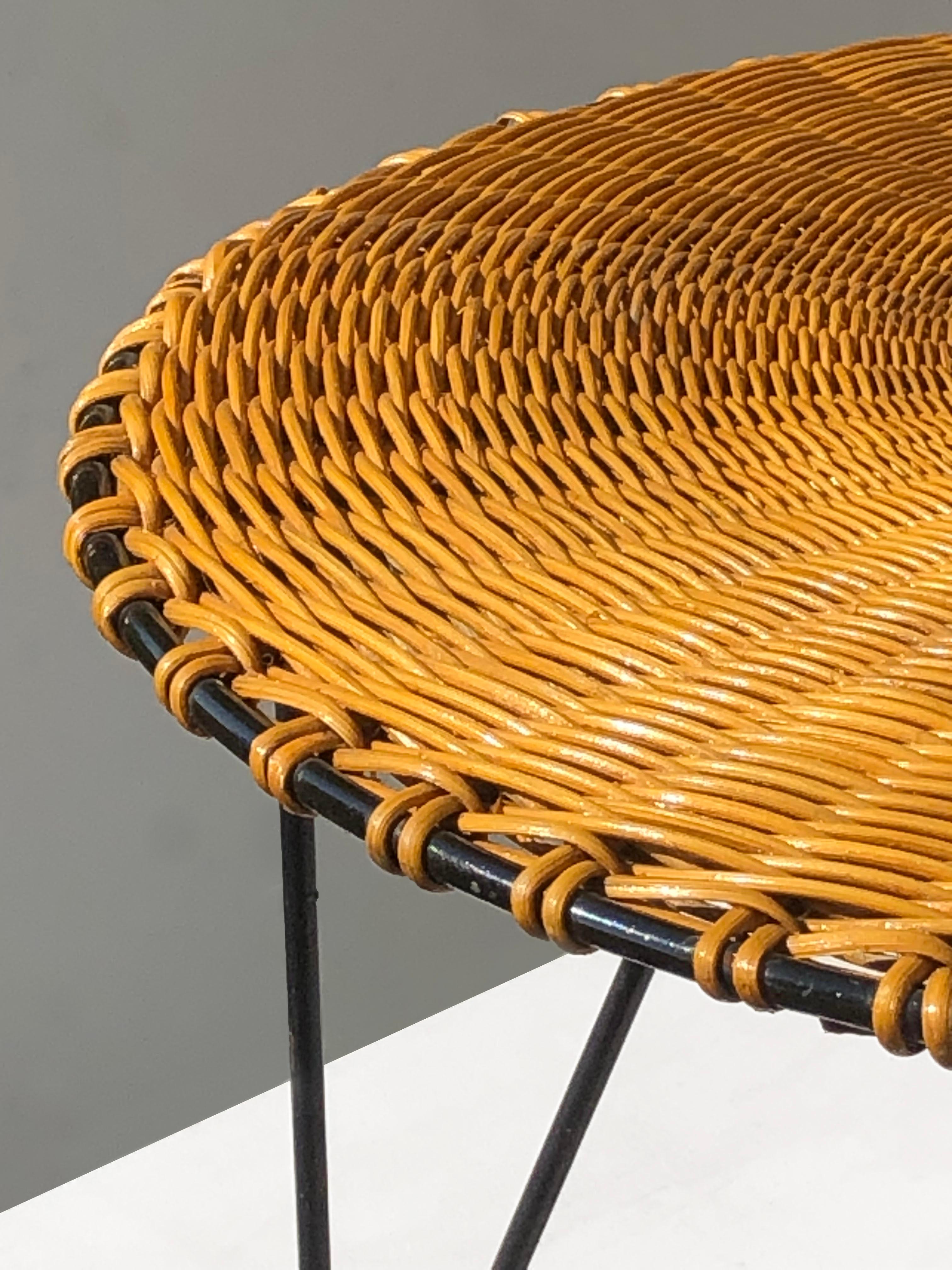 Mid-Century Modern Table d'appoint ou de coiffeuse moderniste du milieu du siècle dernier, RAOUL GUYS, France, 1950 en vente