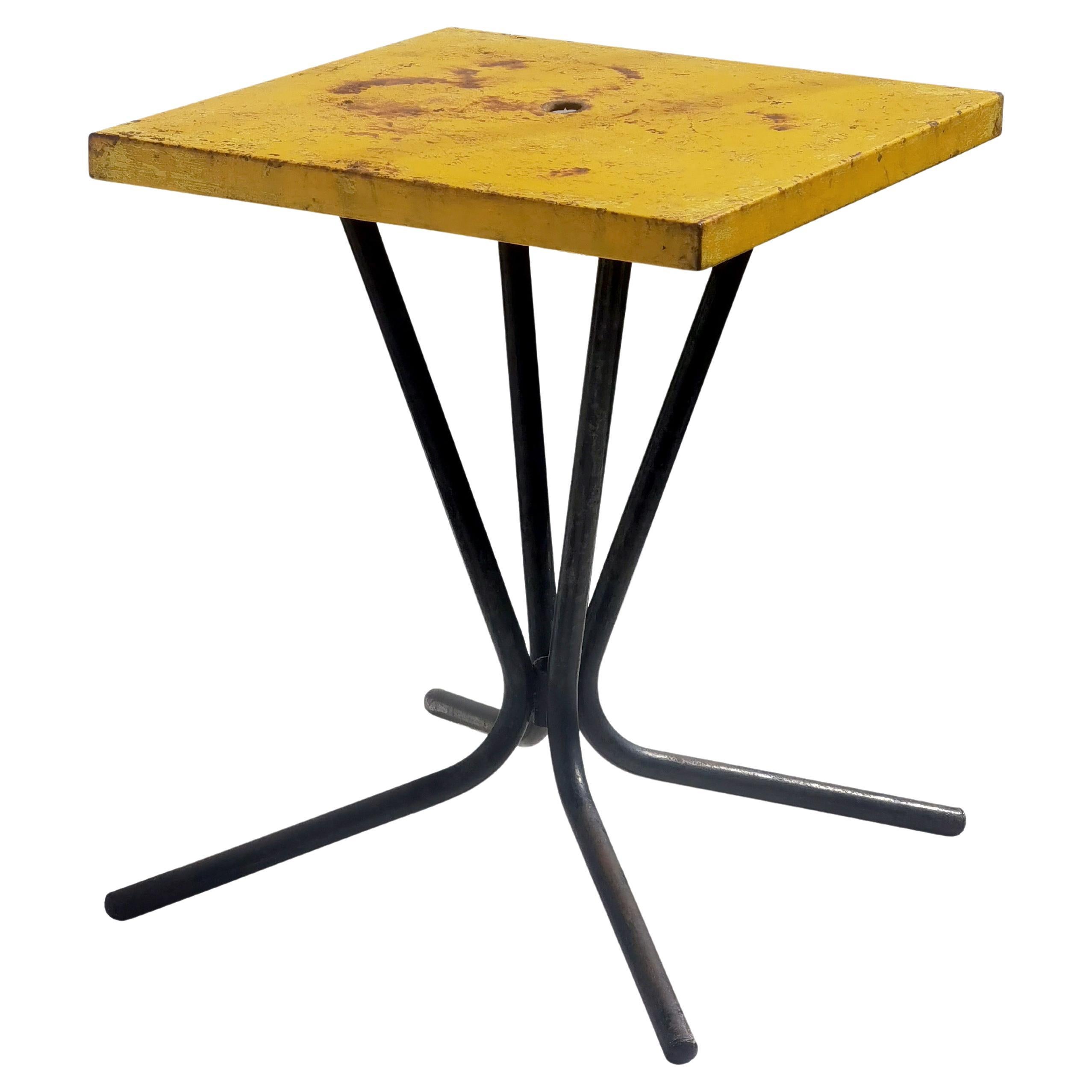 A MID-CENTURY-MODERN MODERNIST SIDE or COFFEE TABLE by TOLIX, France 1950