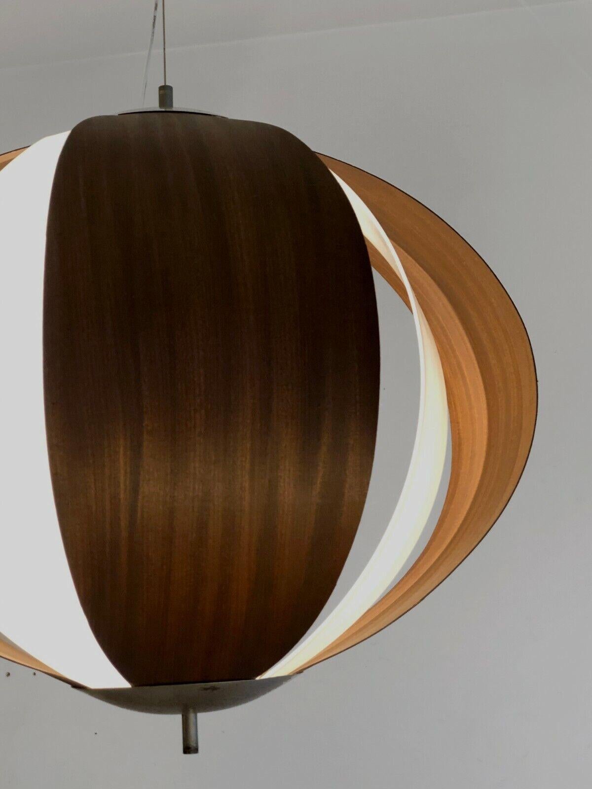 A MID-CENTURY-MODERN MODERNIST SPACE-AGE Ceiling Light by REGGIANI, Italy 1960  For Sale 3