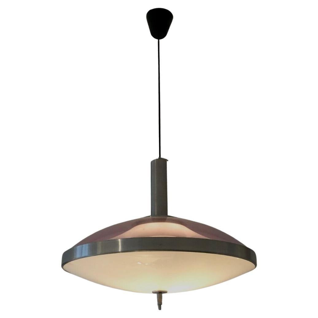 A MID-CENTURY-MODERN MODERNIST SPACE-AGE Ceiling Light by STILUX, Italy 1960  For Sale