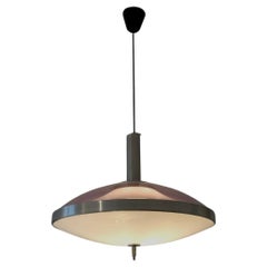 Retro A MID-CENTURY-MODERN MODERNIST SPACE-AGE Ceiling Light by STILUX, Italy 1960 