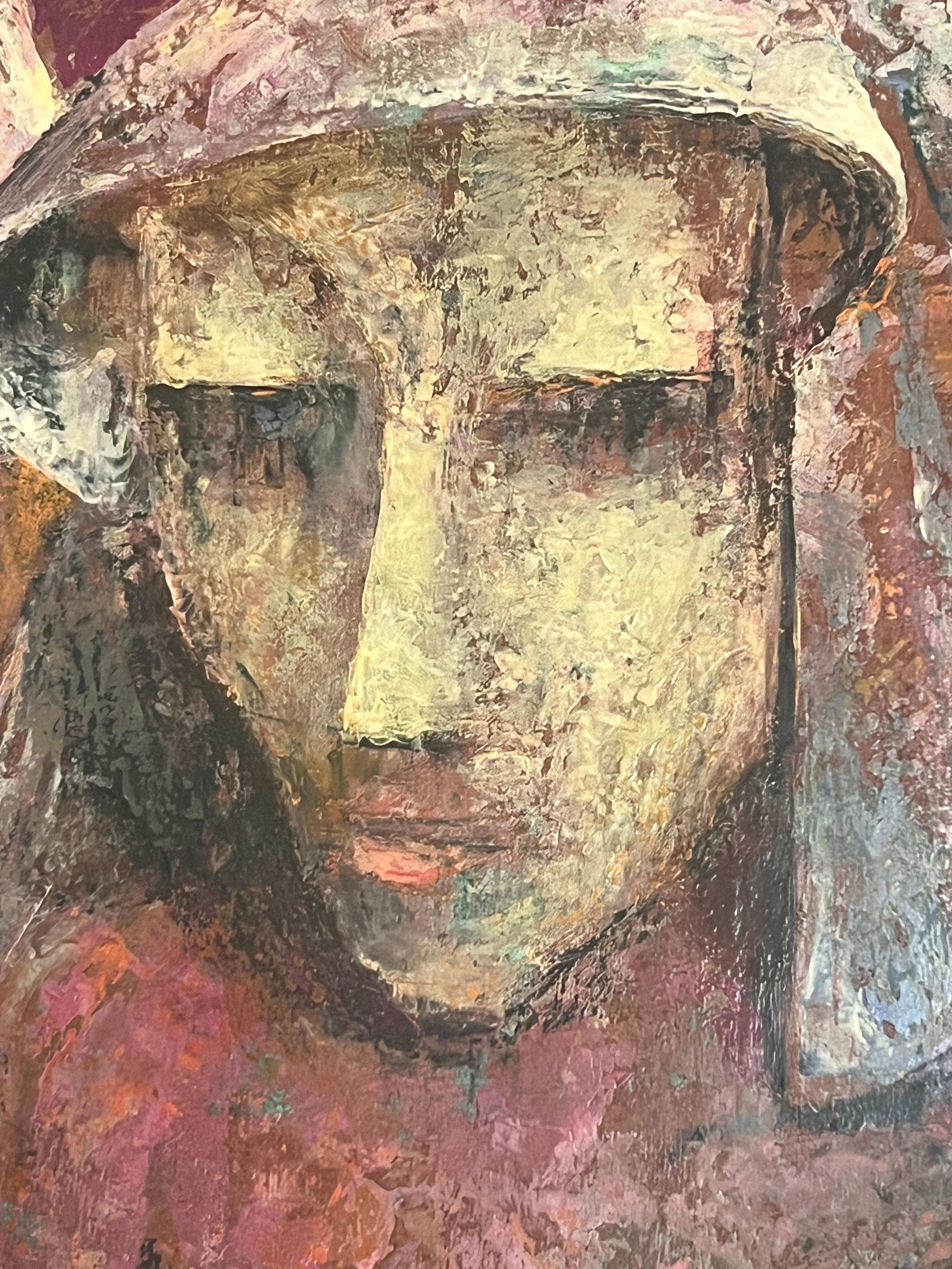 Un óleo moderno de mediados de siglo de Åke Tügel, firmado, 1949 en venta 1