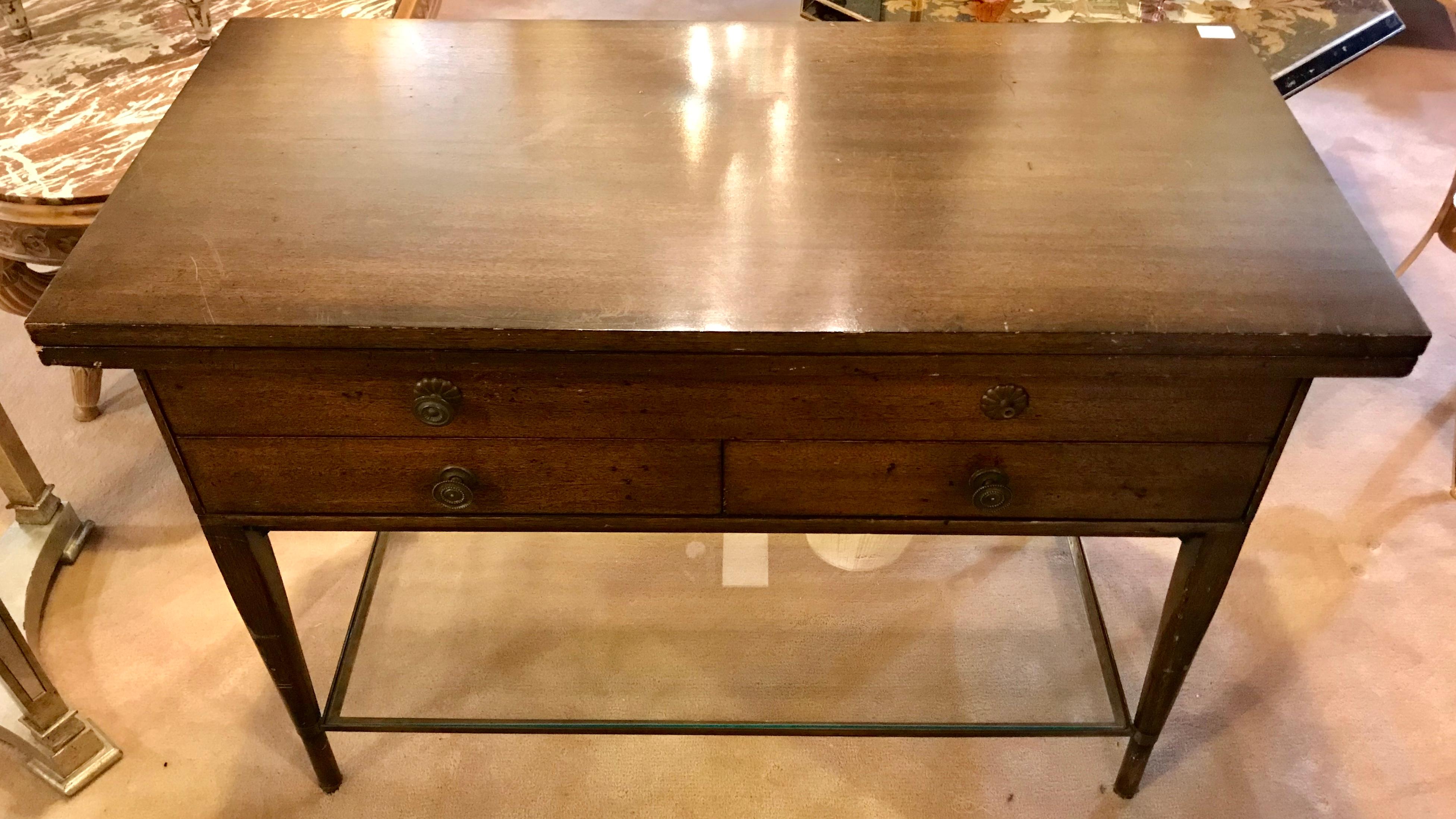 Mid-Century Modern Paul McCobb Flip Top Server Game or Small Dining Table In Good Condition In Stamford, CT